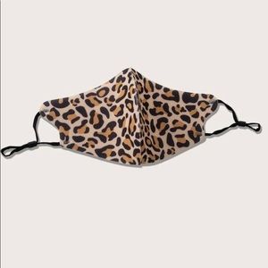 Leopard face mask